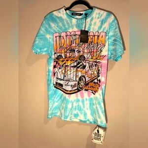 Rebel Saints Daytona Racing Graphic Tee – Size Small New with Tags